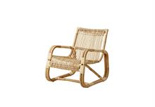 Cane-line Curve kurvestol - loungestol i naturligt rattan